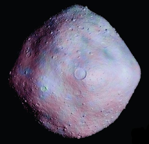 Εικόνα προσομοίωσης του αστεροειδούς Bennu 