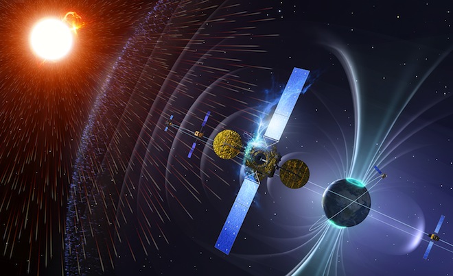 H ακτινοβολία επηρεάζει τους δορυφόρους στο διάστημα. ESA / SSA